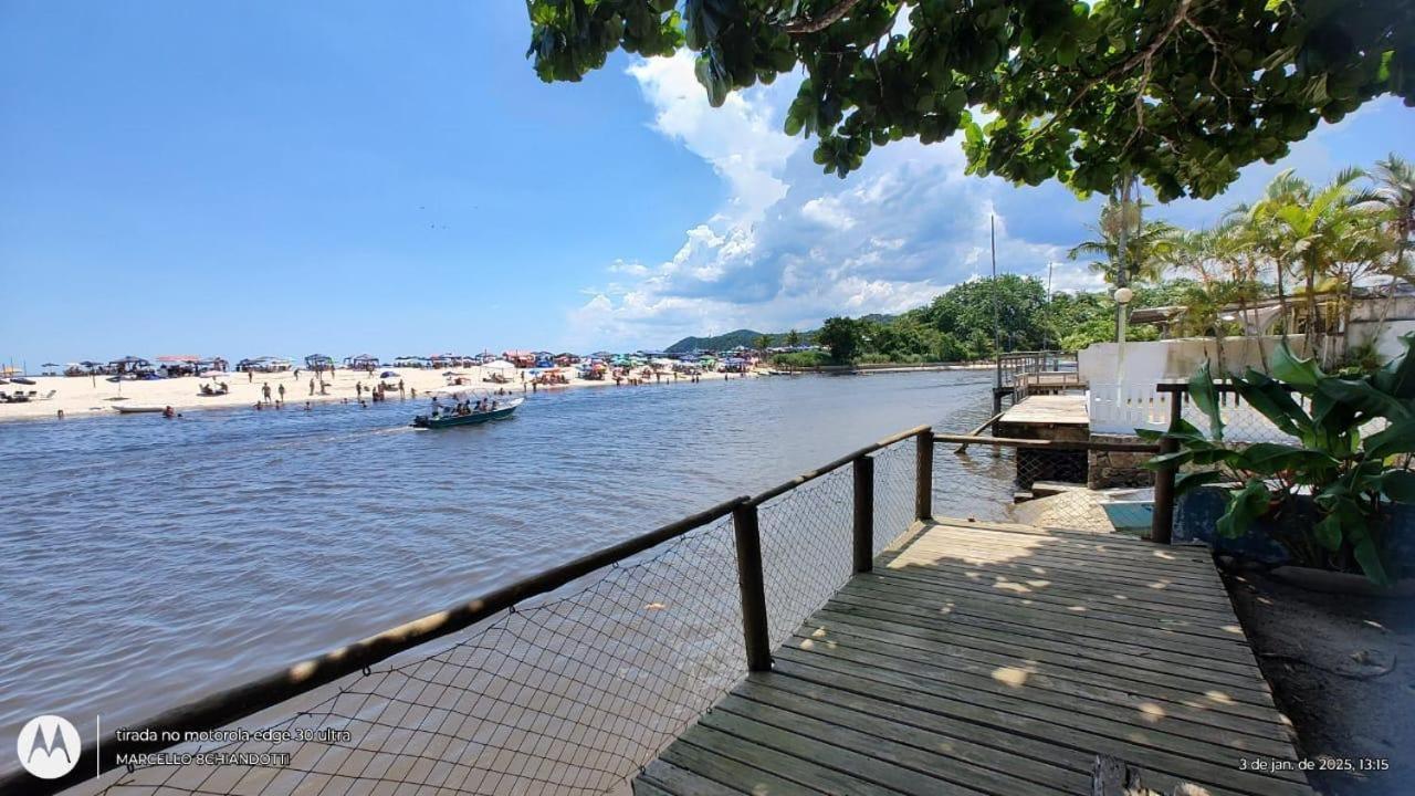 Barra Do Una Beach House Em Frente Ao Rio E A Praia Apartment Sao Sebastiao  Exterior photo