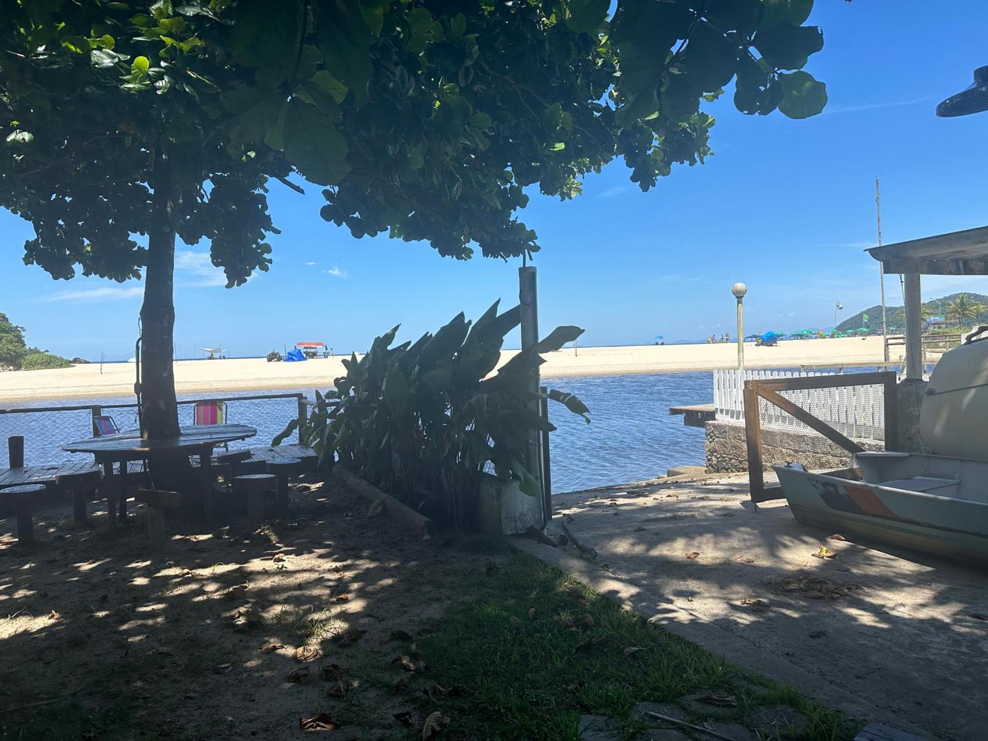 Barra Do Una Beach House Em Frente Ao Rio E A Praia Apartment Sao Sebastiao  Exterior photo